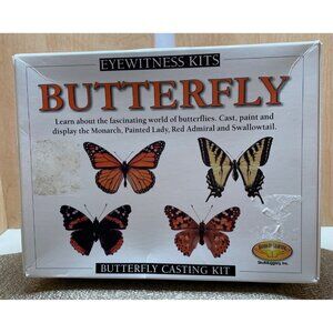 Eyewitness Kits BUTTERFLY CASTING KIT With 4 Species! NEW